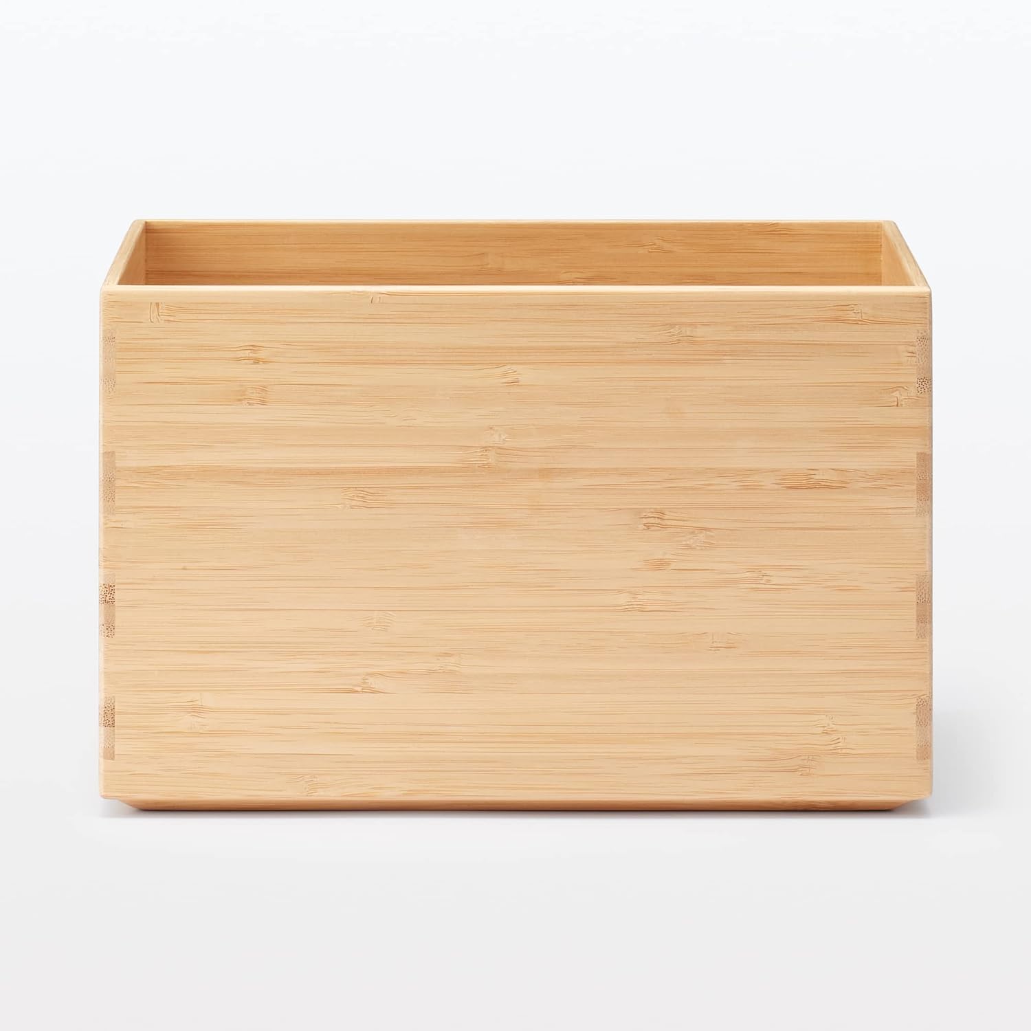 無印良品 重なる竹材長方形ボックス・中