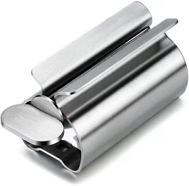 R REIFENG 10個セット ステンレススチール 歯磨き粉絞り器