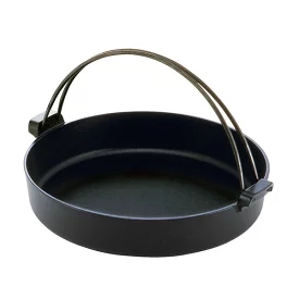 すき焼き鍋 鉄製 特厚 20cm 日本製 38296（下村企販）