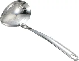 ヨシカワ 生活のかたち 目盛付き横口おたま