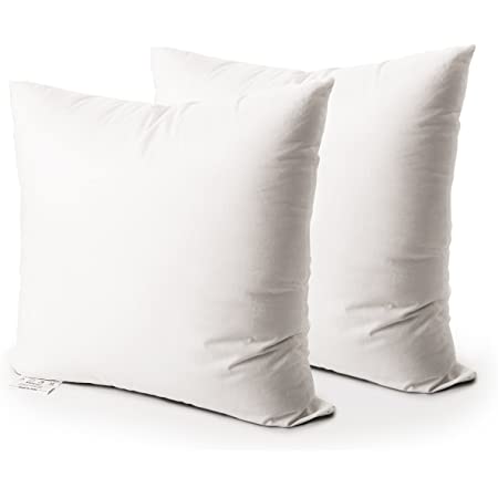 人工羽毛代替枕インサート 枕カバーと睡眠用 （Pillowflex）