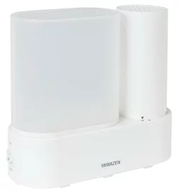 山善ペットボトル式 加熱式 加湿器 KP-C056(W)