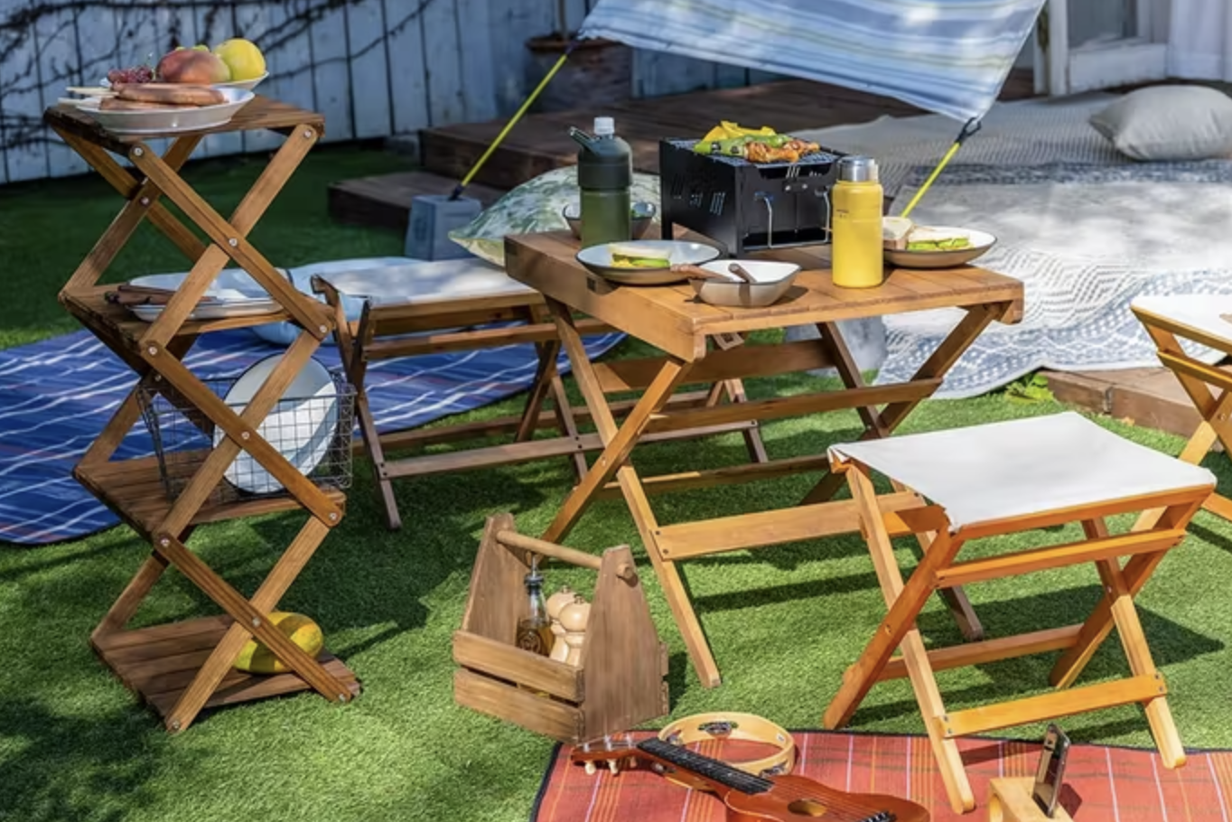 LOGOS(ロゴス) キャンプ テーブルテーブル9060プラス バッグ付き