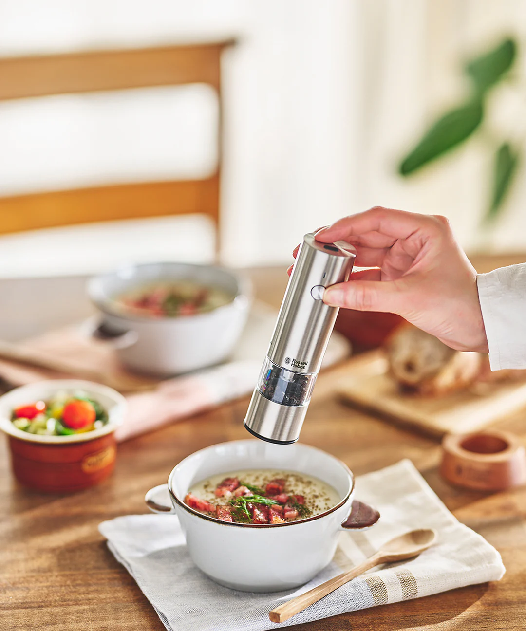 電動ソールト&ペッパーグラインダーセット (Flafster Kitchen)