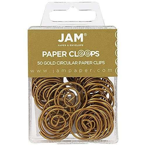 JAM Paper Papercloops 円型ペーパークリップ