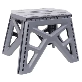 折りたたみチェア グレー テップ スツール（WHATNOT）