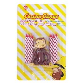 ヴィアライト(VIARITE) おさるのジョージのケーキトッパー&キャンドル