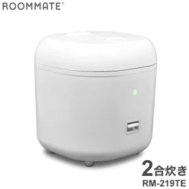 ROOMMATE お弁当型炊飯器 HITORI炊き 1.5合 ブラック