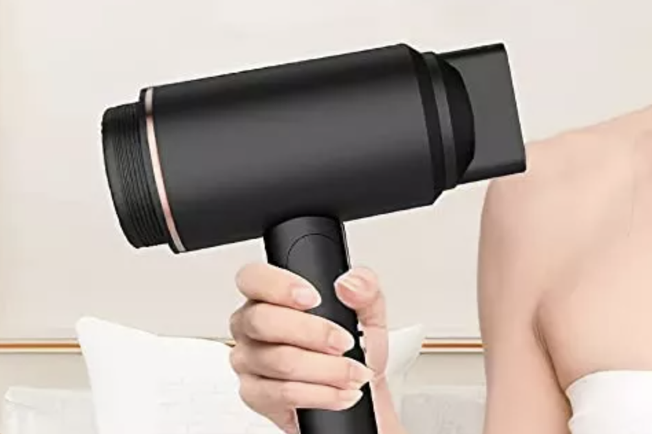 Lifuwa リフワ 充電式コードレスヘアドライヤー グレー LED ヤマダ 