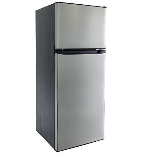 RV冷蔵庫 ステンレススチール フレンチスタイルドア（RecPro）