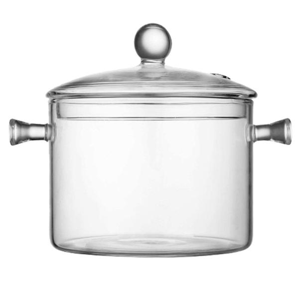 YHSW　ガラス鍋透明ガラススープ鍋