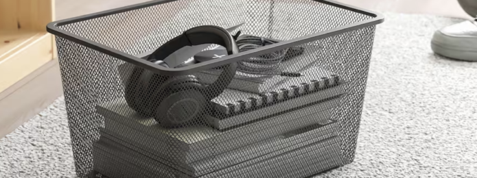 収納ボックス メッシュ収納ボックス 仕切りチェスト 3点セット グレー メッシュ 仕切り 収納ケース 3点セット 洗える 下着収納 ボックス