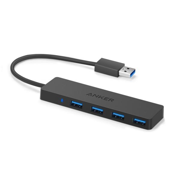 【Anker】USB3.0 ウルトラスリム 4ポートハブ