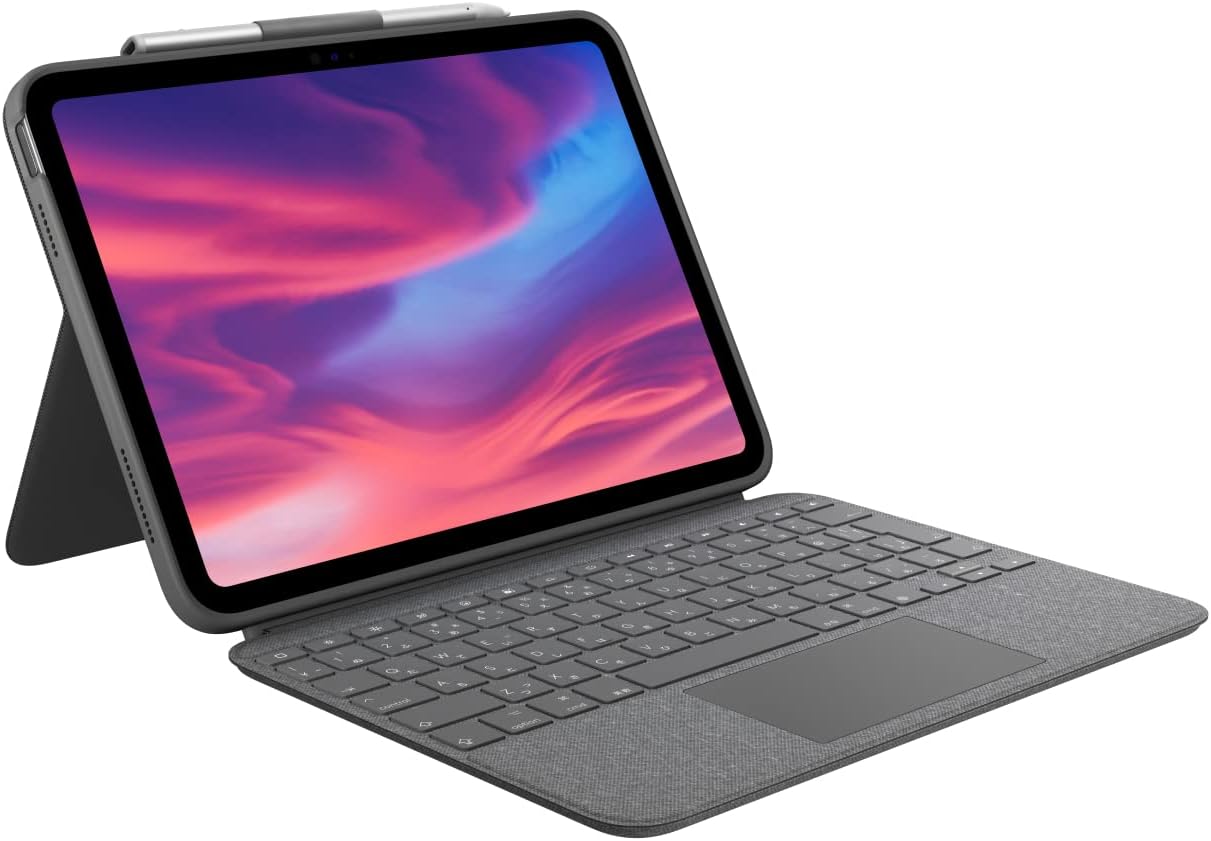 ロジクール iPad 10.9インチ第10世代対応トラックパッド付きキーボードケース