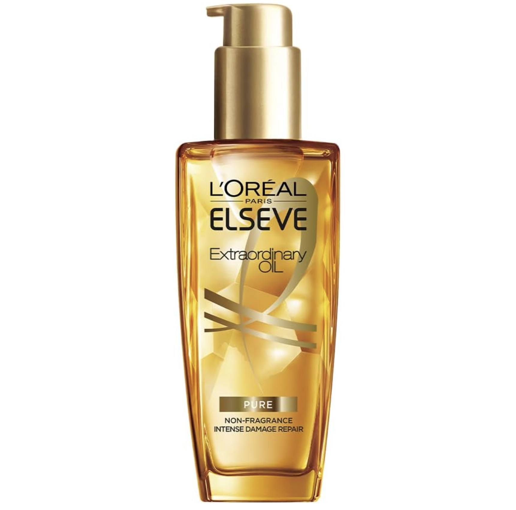 日本ロレアル パリ ヘアオイル ピュア セラム 無香料 洗い流さない トリートメント 100ml