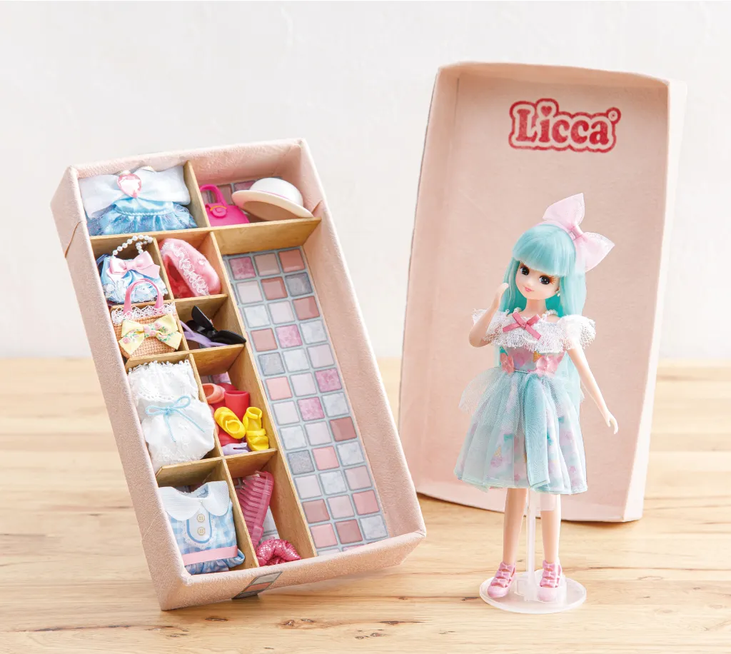 タカラトミー リカちゃん お片付けボックス