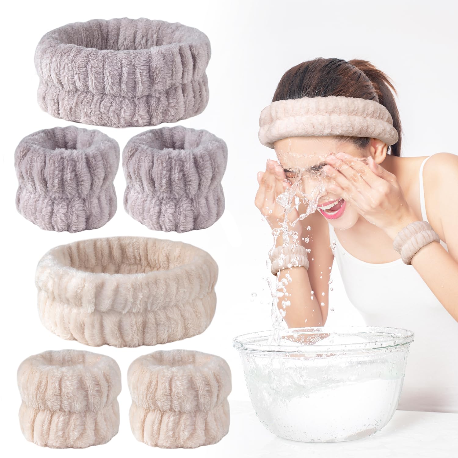 Tonesum 洗顔リストバンド ふわふわタイプ